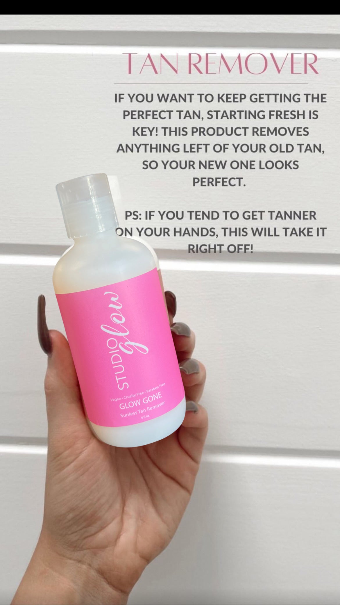 Glow Gone (Tan Remover + Exfoliating Mitt)